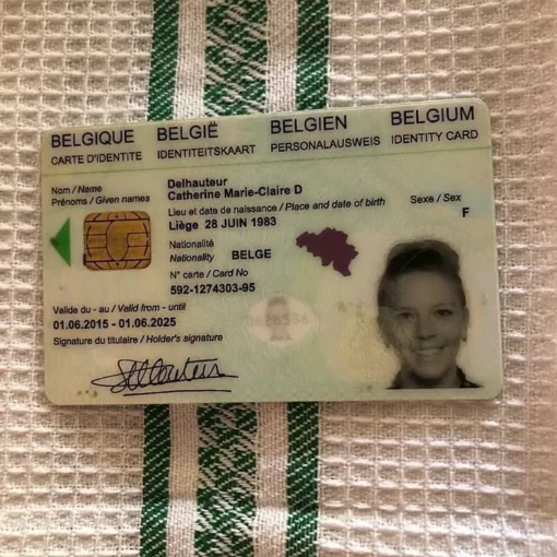 Belgium ID Card